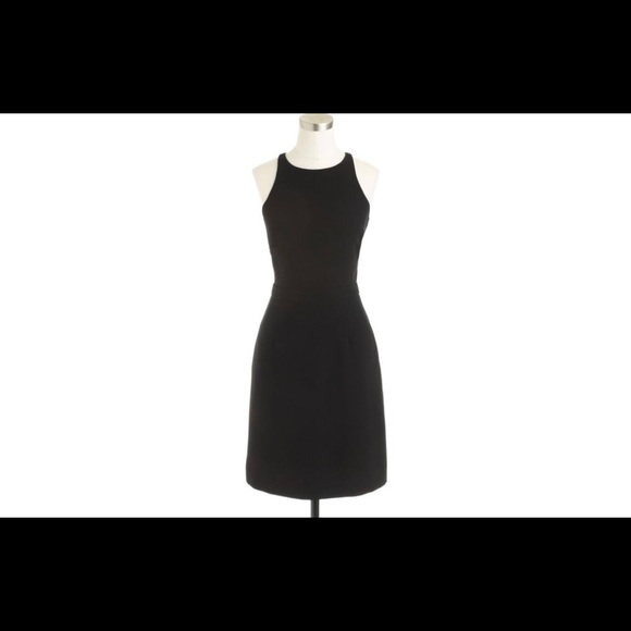 J. Crew Dresses & Skirts - J.Crew Cutaway Crepe Dress in Black